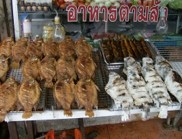 Pattaya, Thailand Fish Stall by Joseph Hunkins